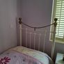 Julian Bowen Ivory Single Metal Bed Frame Image 3