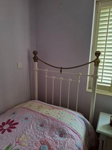 Julian Bowen Ivory Single Metal Bed Frame