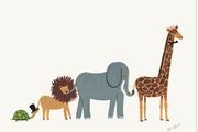 Animal Parade Print