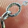Stunning solid 18k White Gold & Diamond Heart Necklace (Jewelco London) Image 8