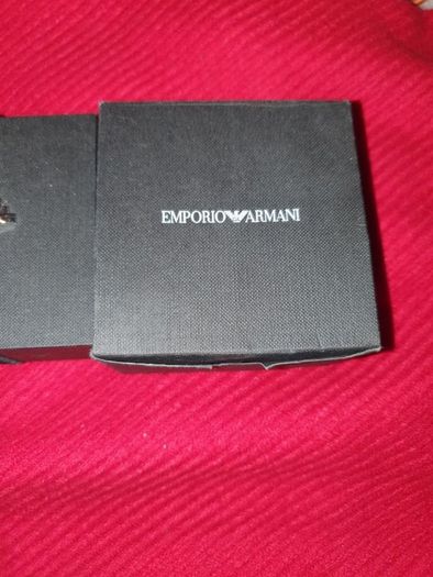 silver armani Jewellery Set