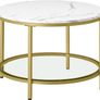 Coffee Table Living Room Table Sofa Table Glass Top Image 2