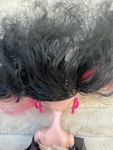 Monster High Doll Draculaura Ghouls Rule Mattel Used Very Dirty Hair Please see photos
