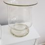 Holds floral displays, candles and more  Ideal for weddings  Large Hurricane Glass Vase Image 3