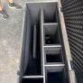 Heavy Duty Flight Case with Foam Compartments & Castors Image 3