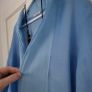 PURO LINO Made in Italy blue drape with lace trim - FreeSize (Fit 10-14UK) Image 2