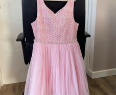pink girls dress