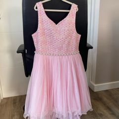 pink girls dress