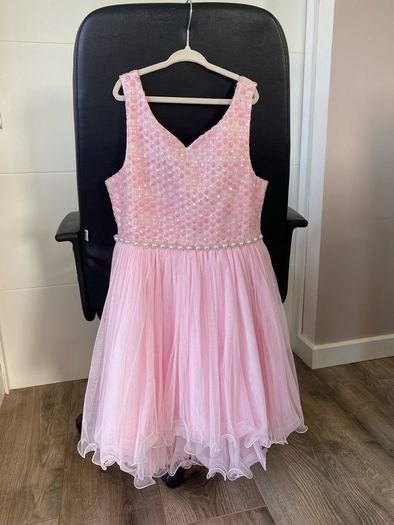pink girls dress