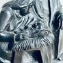 Vintage Owen Irish Turf Craft Nativity Scene Holy Family Irish Peat Christmas Decoration Image 2
