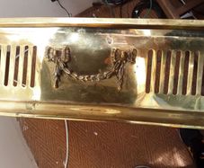 Brass Adams style fire fender