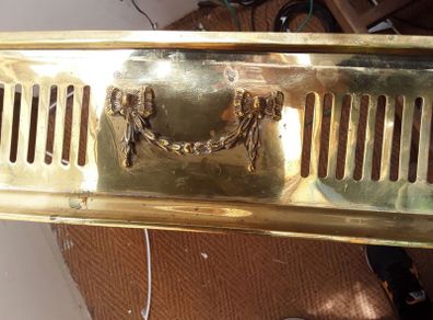 Brass Adams style fire fender