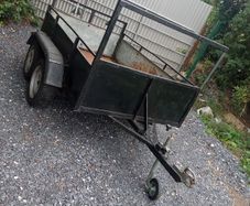 7 x 4 steel trailer
