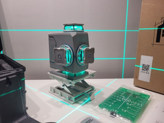 New 4D Green Laser Self Level 4x360