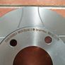 BMW E39 Front Grooved Brake Discs BREMBO 296mm UV Coated, High Carbone Image 3