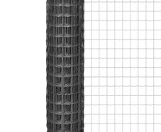 Euro Fence Steel 10x1.5 m Grey