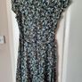 Ladies Floral print dress - size 14 Image 7