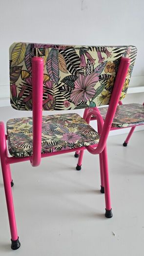 Upcycled Vintage School Chairs