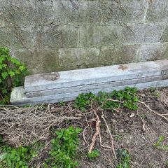 Steel re-enforced concrete beams