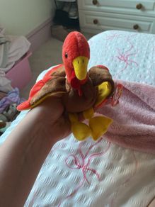 Beanie babies globbles rare discontinued turkey
