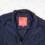 6th Sense Navy Blue Lightweight Quilted Jacket Mens Full Zip Size L Image 3