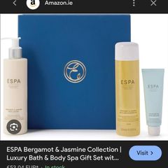 ESPA Bergamot & Jasmine Collection Gift Set Price Includes Postage Cost