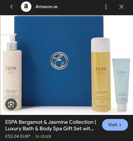 ESPA Bergamot & Jasmine Collection Gift Set Price Includes Postage Cost
