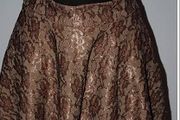 Brand new Boohoo rose gold skater lace mini skirt size M UK10 EU38 Postage included
