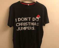 Funny christmas T-shirt (medium)