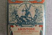 Vintage 1930s French Aristose Jammet Advertising Tin Paris