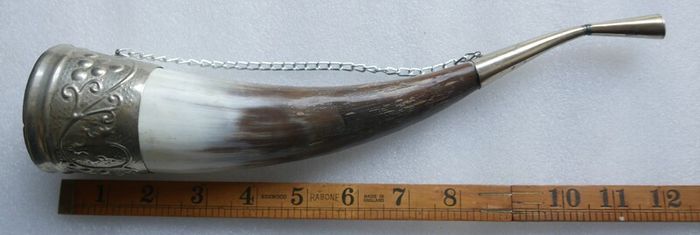 Vintage Decorative Drinking Horn