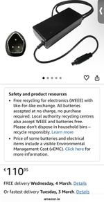 42V 2A PEN 3-pin Li-Ion Charger from Powatechnic is compatible with Carrera Crossfire Vulcan Vengeance Subway 36V Output 42 (PEN 3-pin) Phylion Battery. OEM quality