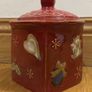 Christmas candy storage jar and mug with snowman. Image 2