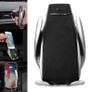 Automatic Clamping Wireless Car Charger Air Vent Mount Phone Holder Dock Base Image 3