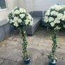 Wedding entrance flowers Image 3