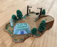 Star Wars Micro Machines Endor Return Of The Jedi Micromachines Action Fleet Galoob 1994 Vintage