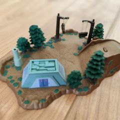 Star Wars Micro Machines Endor Return Of The Jedi Micromachines Action Fleet Galoob 1994 Vintage