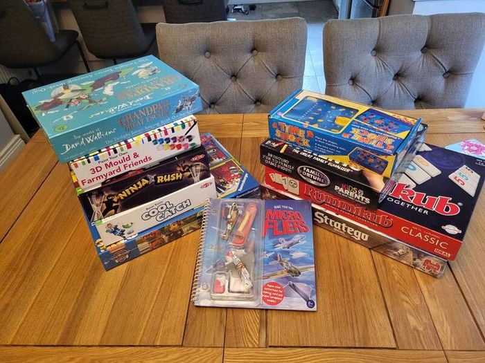 board games and puzzle