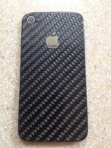IPhone 4/4s real carbon fibre back