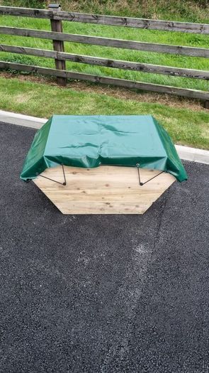 Kids Wooden Play Skip with Building Blocks
