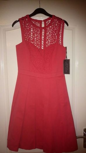 Warehouse red dress size 10 for sale new with tags