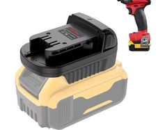 Battery Adapter Converter for DeWalt/Makita 18V/20V Li-Ion Battery Convert To for Milwaukee 18V Li-Ion Battery