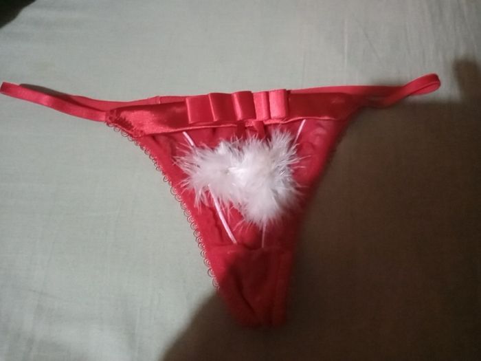 Censored Santa lingerie set