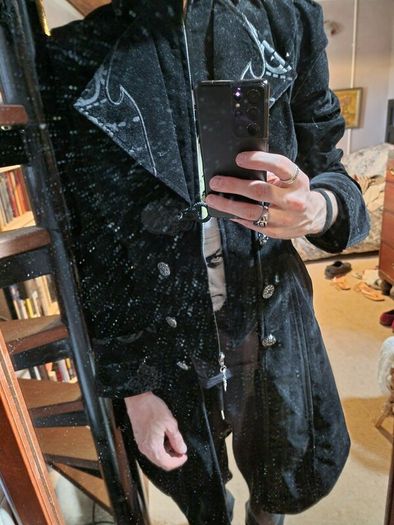 Devil fashion gothic dress jacket