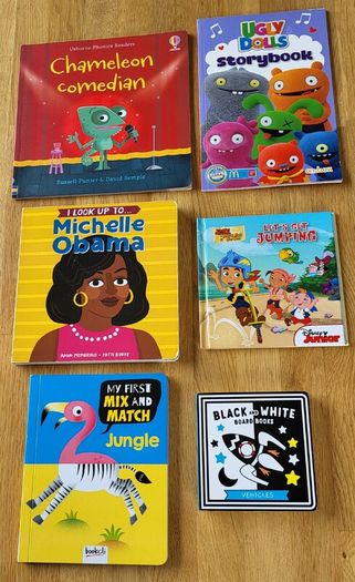 Assorted childrens books X 6 for 10 euro