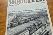 Rare Find: Vintage Railway Modeller April 1981.
