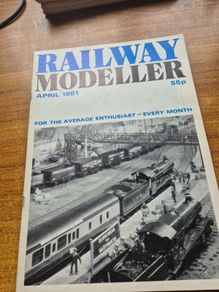Rare Find: Vintage Railway Modeller April 1981.