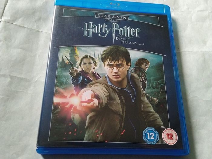 Harry Potter and the Deathly Hallows part 2 Blu-ray