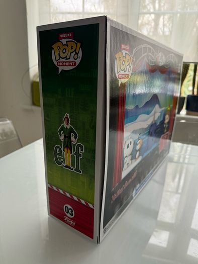 funko pop deluxe moment elf polar bear attic mpuffin