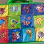Kids toys 3m+ 12 Soft fabric cubes/ blocks with animals, new Image 2